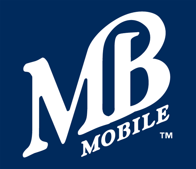 Mobile BayBears 1997-2009 Cap Logo vinyl decal